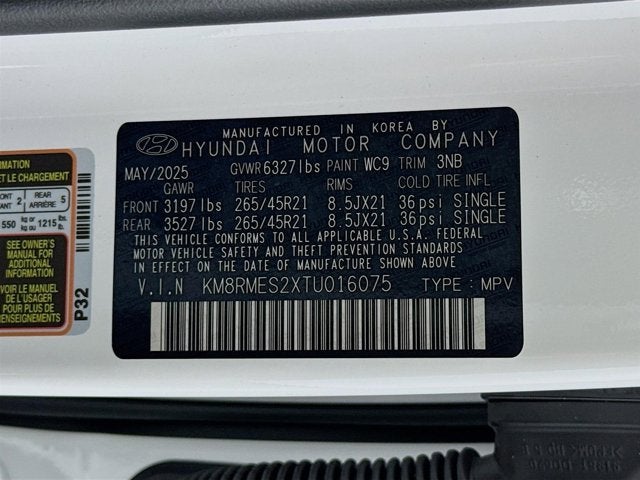 2026 Hyundai Palisade Calligraphy