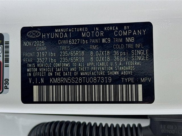 2026 Hyundai Palisade SEL Premium 7P