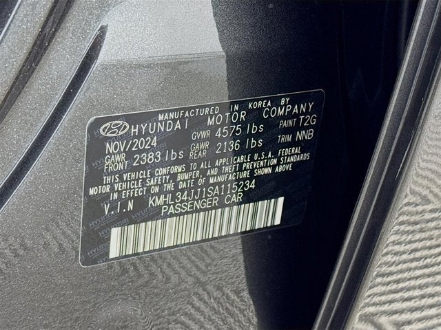 2025 Hyundai Sonata Hybrid SEL