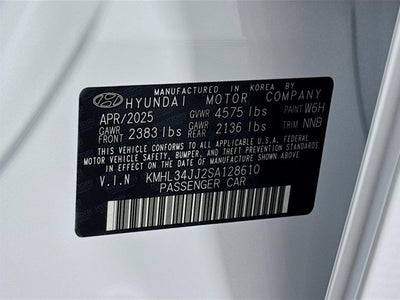 2025 Hyundai Sonata Hybrid SEL