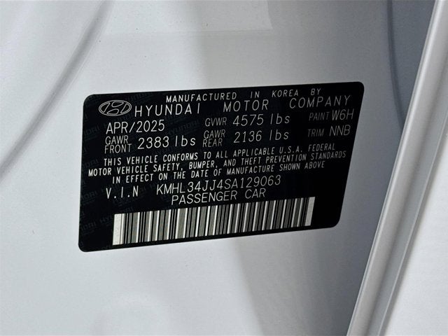 2025 Hyundai Sonata Hybrid SEL