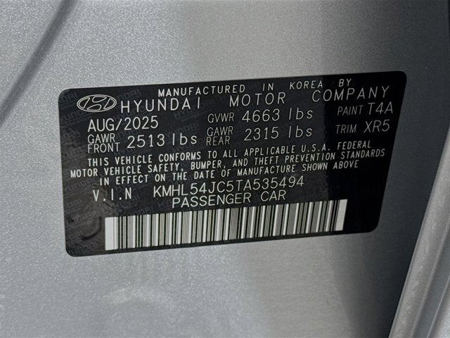 2026 Hyundai Sonata N Line