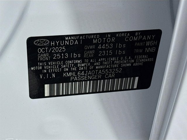 2026 Hyundai Sonata SEL Sport