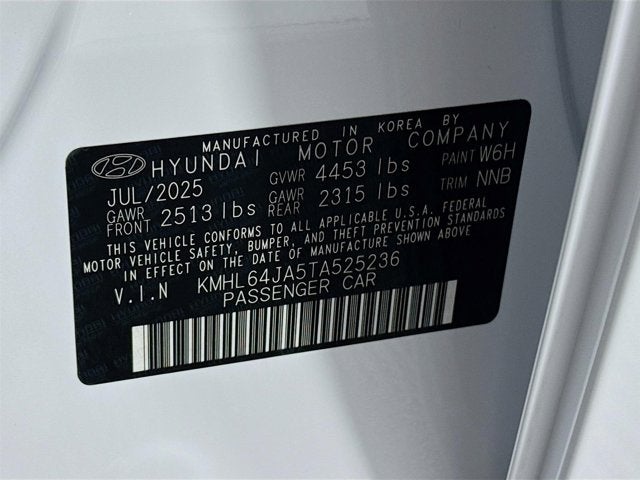 2026 Hyundai Sonata SEL Sport