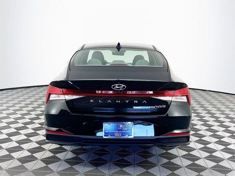 2023 Hyundai Elantra Hybrid Blue in Tampa Bay, FL - Crown Hyundai