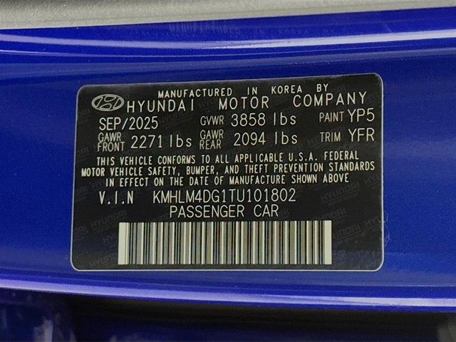 2026 Hyundai Elantra SEL Sport