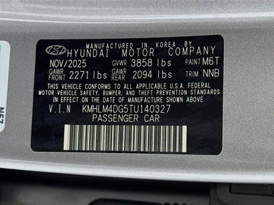 2026 Hyundai Elantra SEL Sport