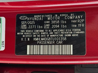 2026 Hyundai Elantra SEL Sport