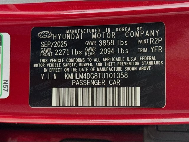 2026 Hyundai Elantra SEL Sport