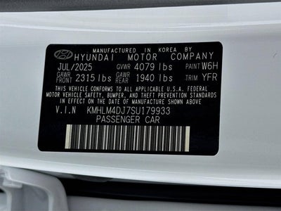 2025 Hyundai Elantra Hybrid SEL Sport