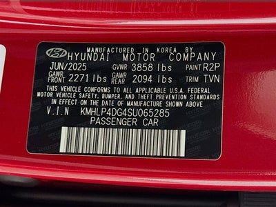 2025 Hyundai Elantra Limited