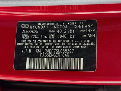 2025 Hyundai Elantra N Line