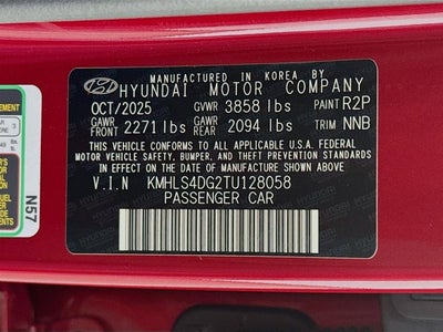 2026 Hyundai Elantra SEL Sport Premium