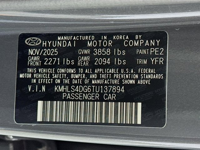 2026 Hyundai Elantra SEL Sport Premium