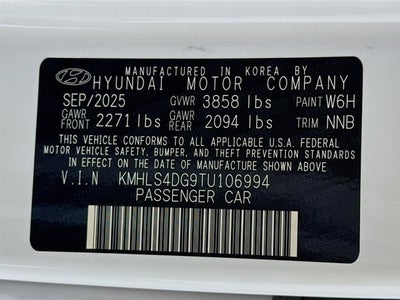 2026 Hyundai Elantra SEL Sport Premium