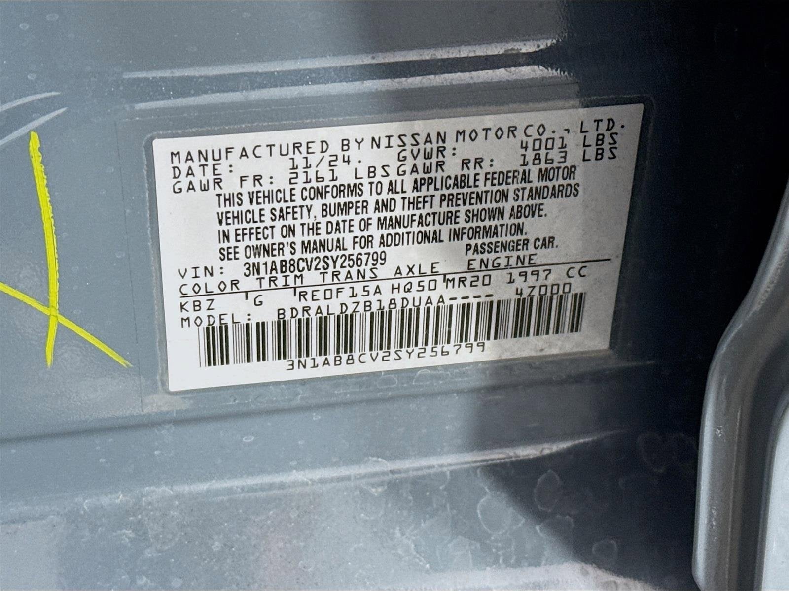 2025 Nissan Sentra SV