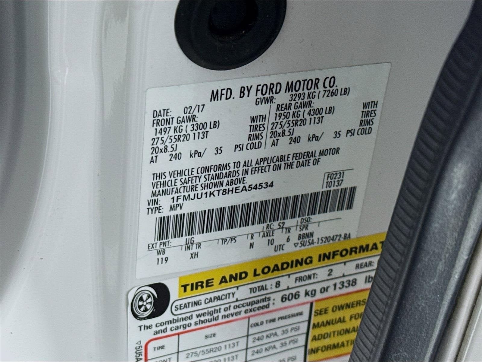 2017 Ford Expedition Limited