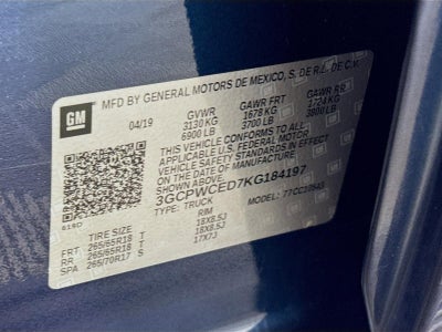 2019 Chevrolet Silverado 1500 LT