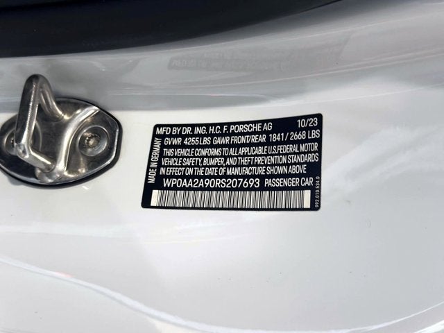 2024 Porsche 911 Carrera T