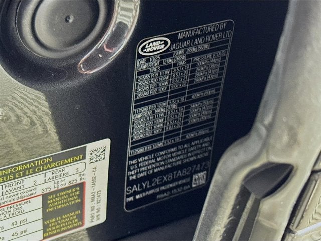 2026 Land Rover Range Rover Velar Dynamic SE