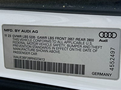 2024 Audi A6 45 Premium Plus