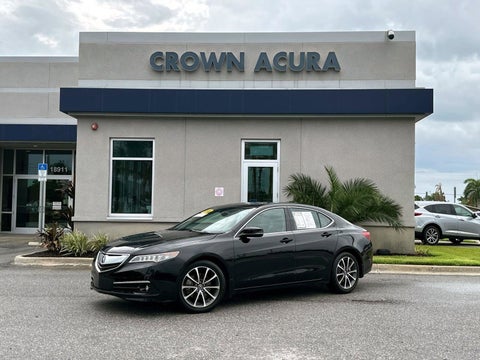 2015 Acura TLX V6 Advance in Tampa Bay, FL - Crown Hyundai