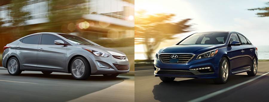 2015 Hyundai Elantra vs Hyundai Sonata
