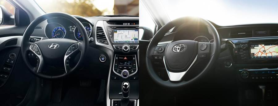 2015 Hyundai Elantra vs 2015 Toyota Corolla