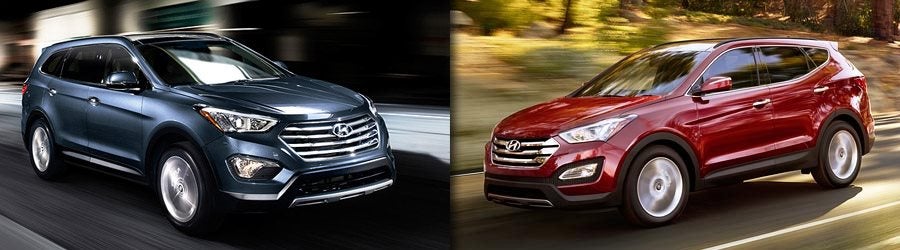 2015 Hyundai Santa Fe vs Hyundai Santa Fe Sport - St. Petersburg, FL